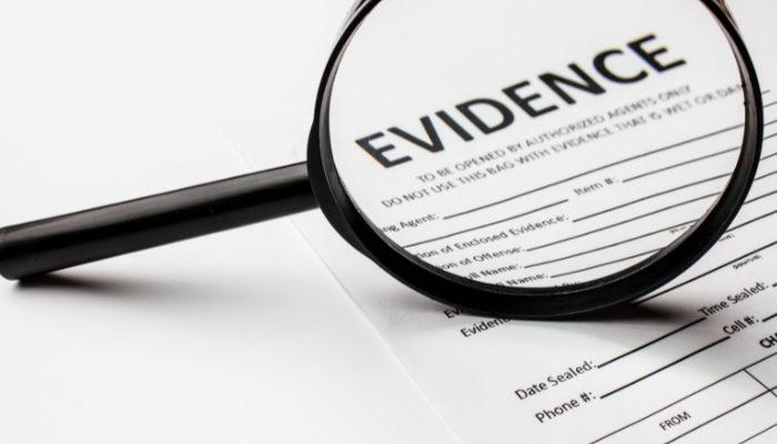 Evidence for Investigations