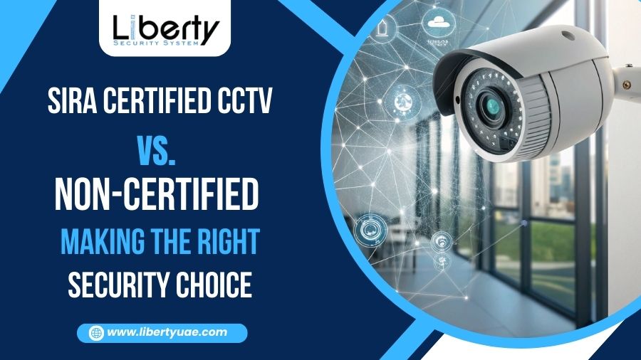SIRA-Certified CCTV vs. Non-Certified – Making the Right Security Choice