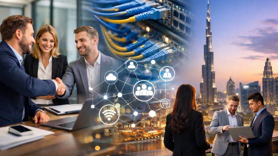 The Role of Networking Companies in Dubai