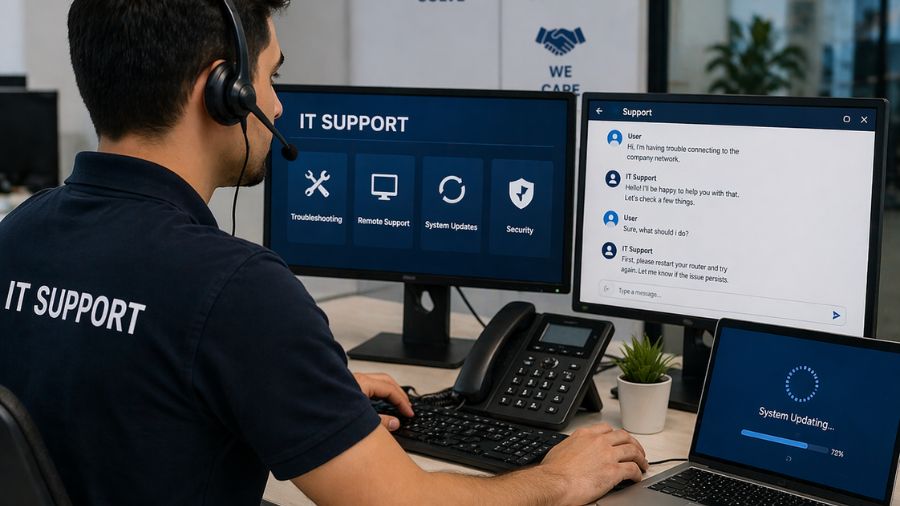 How Liberty UAE and Professional IT Support Help